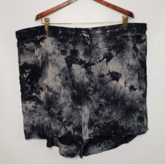 Torrid Pull-On Gauze Mid-Rise Short Tie Dye POCKETS Drawstring Waist Siz… - Picture 7 of 14